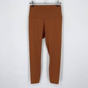 Everlane Perform Ankle Leggings NEW Womens Sz S Amber Brown Soft Lightweight